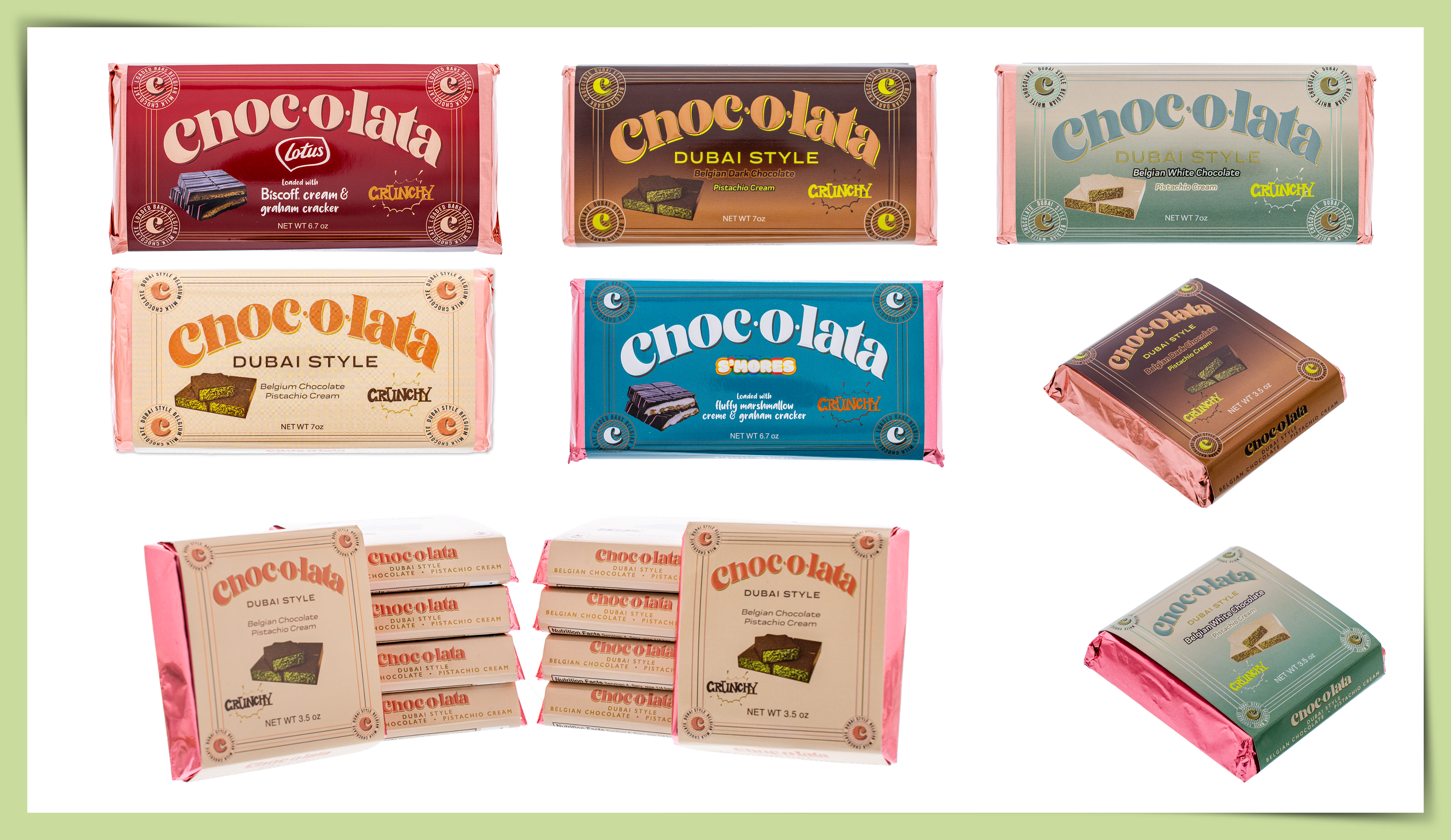 Dubai Chocolate Bars