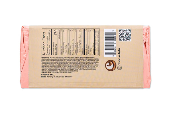 CHOCOLATA Dubai Style Crunchy Belgium Chocolate 7oz Bar