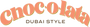 Chocolata Dubai Style text logo no background