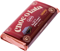 Lotus Chocolata Crunchy chocolate bar packaging on a white background